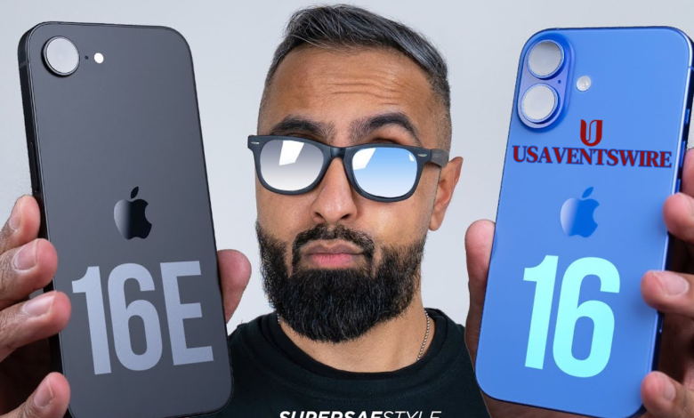 iphone 16e vs iphone 16