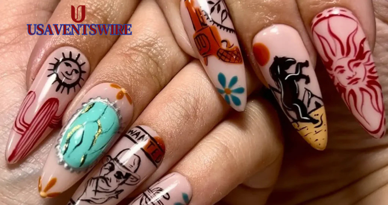 simple western nails