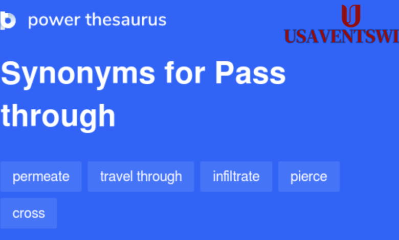through synonym